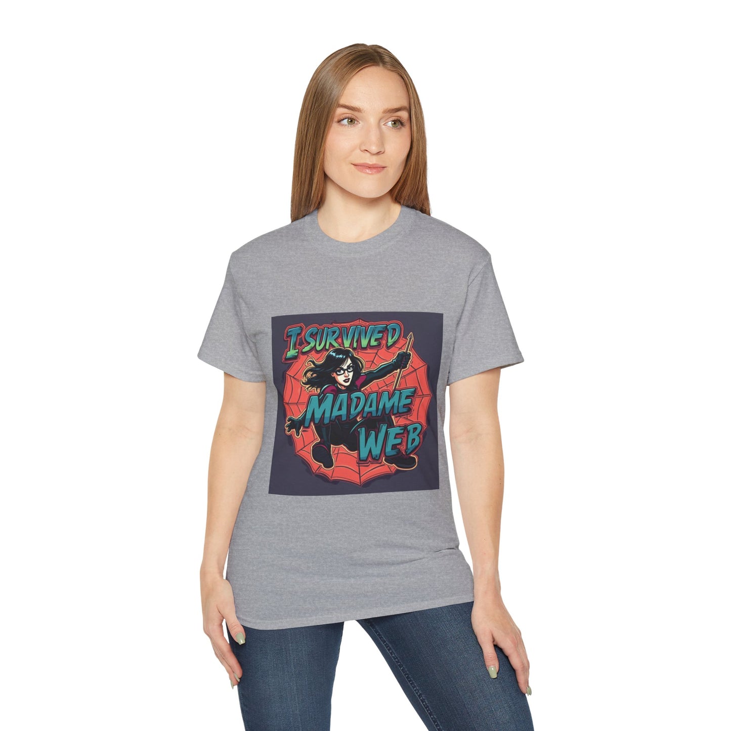 Comic Tee - I Survived Madame Web Graphic Shirt