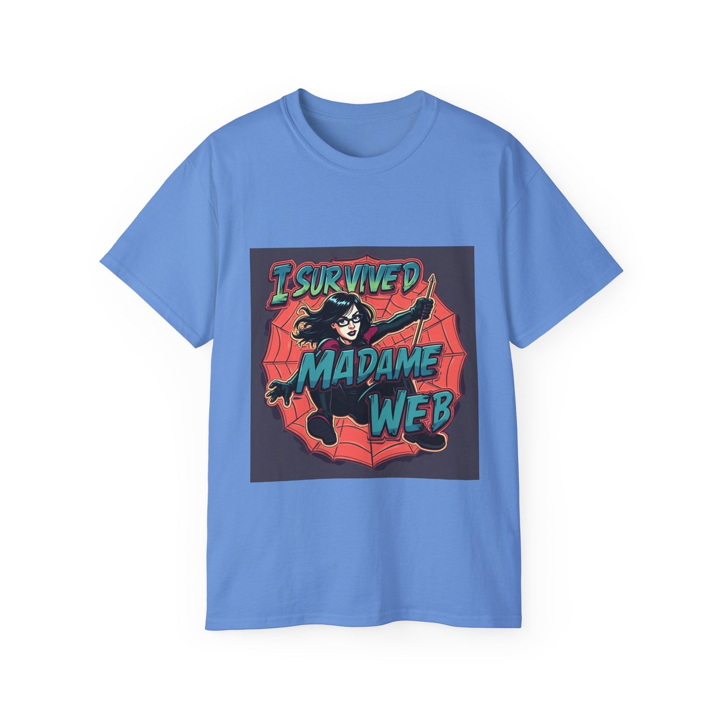 Comic Tee - I Survived Madame Web Graphic Shirt