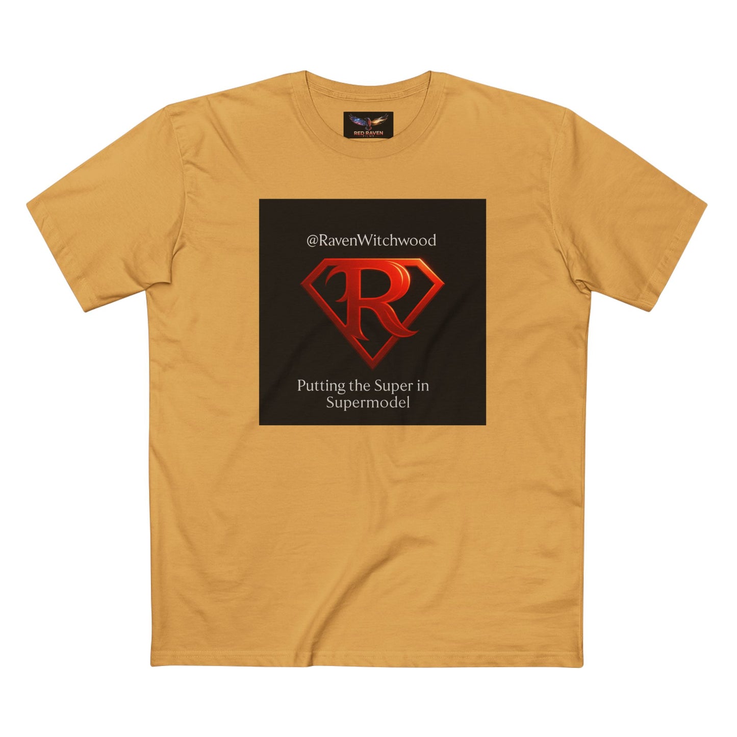T-Shirt - Super Model Raven Witchwood as Superman Cosplay