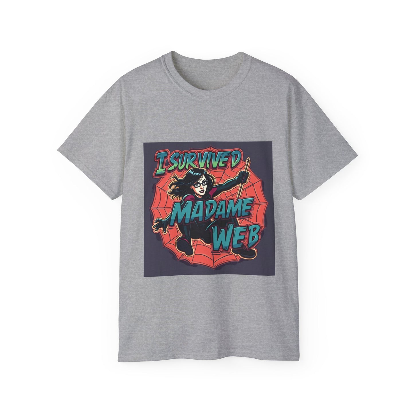 Comic Tee - I Survived Madame Web Graphic Shirt