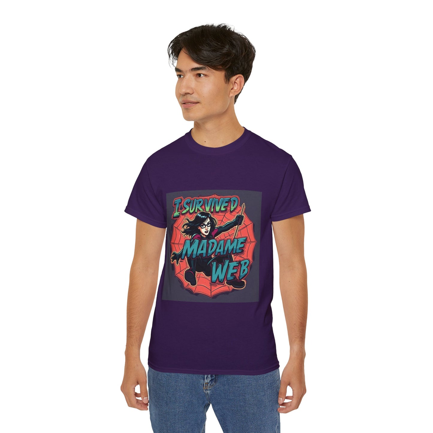 Comic Tee - I Survived Madame Web Graphic Shirt