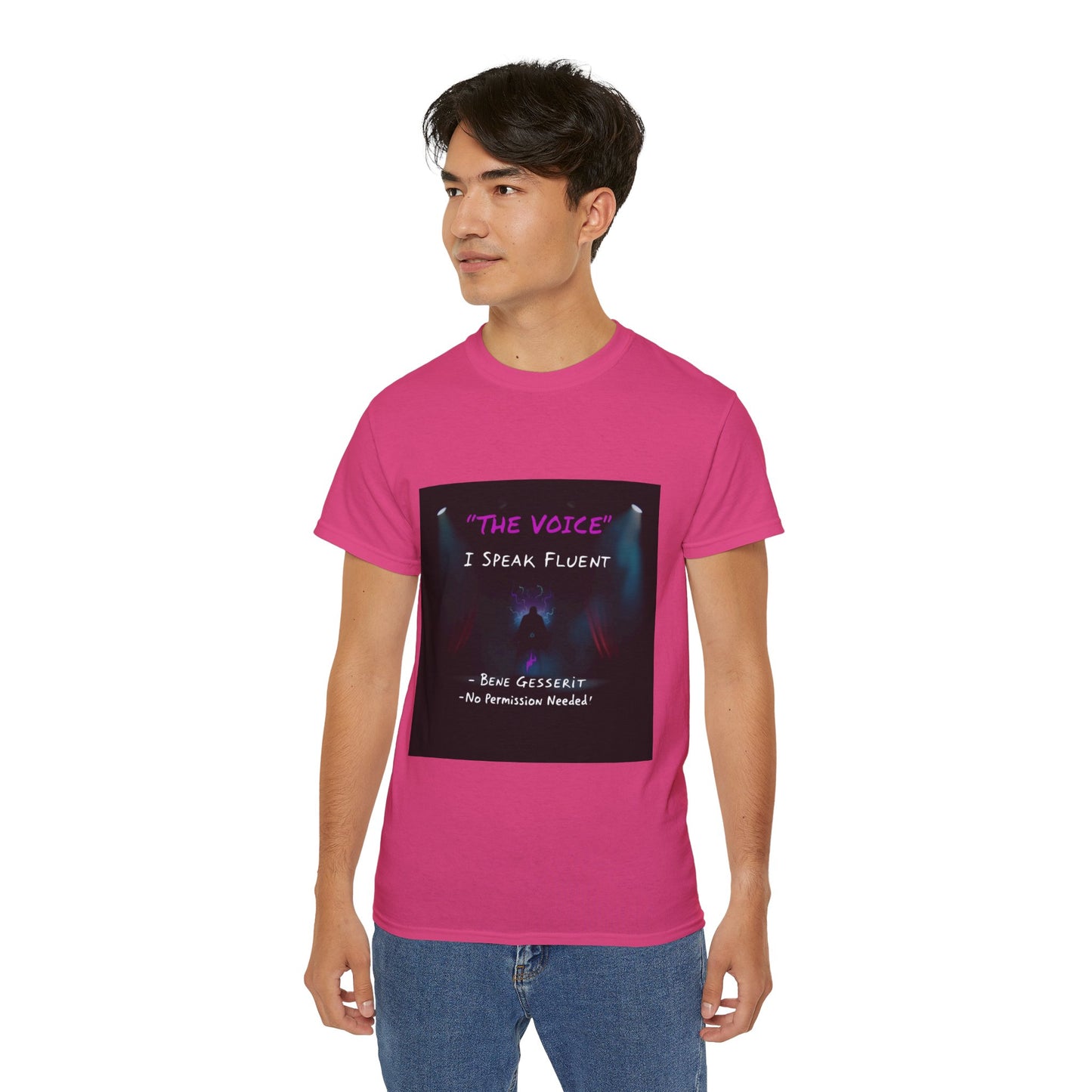“I Speak Fluent 'The Voice' – No Permission Needed” Style A - Tee