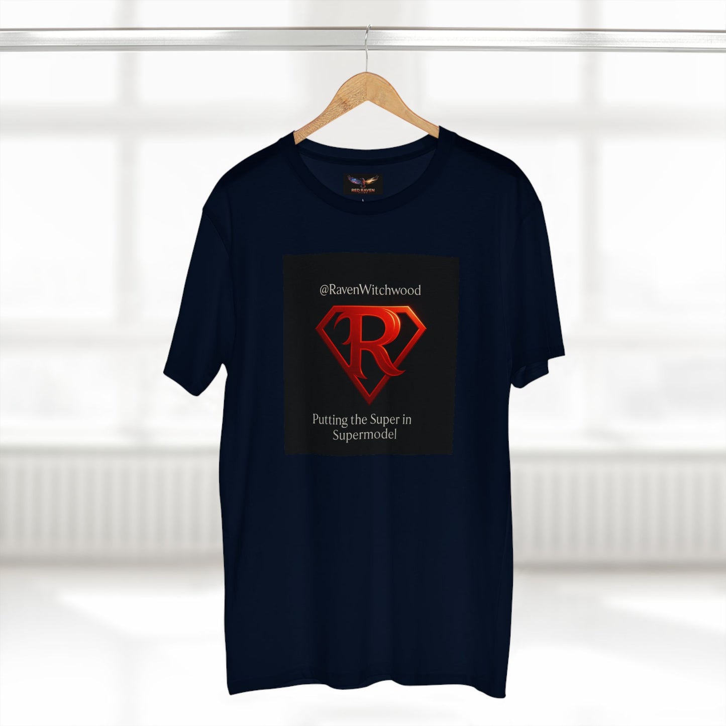 T-Shirt - Super Model Raven Witchwood as Superman Cosplay