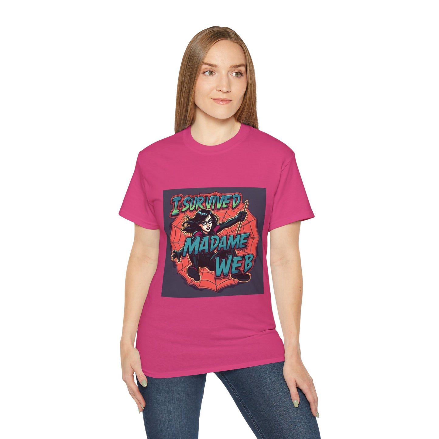 Comic Tee - I Survived Madame Web Graphic Shirt