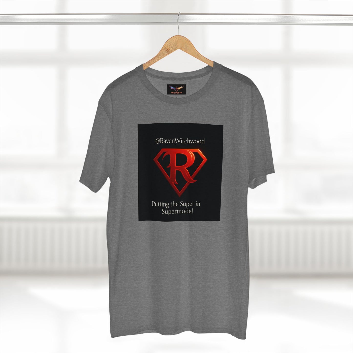 T-Shirt - Super Model Raven Witchwood as Superman Cosplay