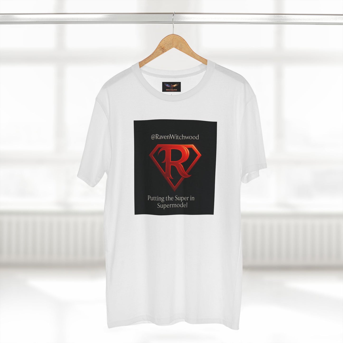 T-Shirt - Super Model Raven Witchwood as Superman Cosplay