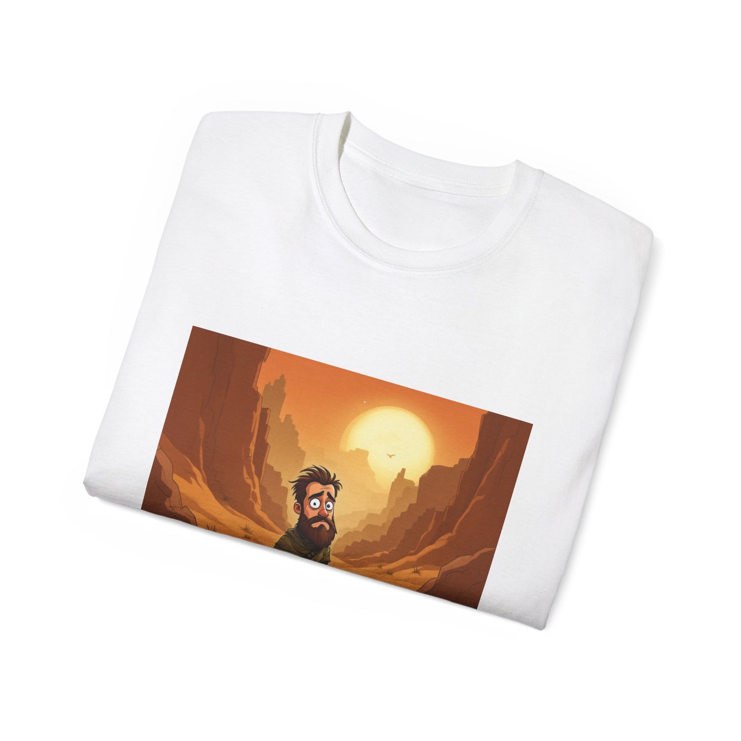 T-Shirt - 'Not a Hero, Just a Very Confused Duke' Graphic Tee