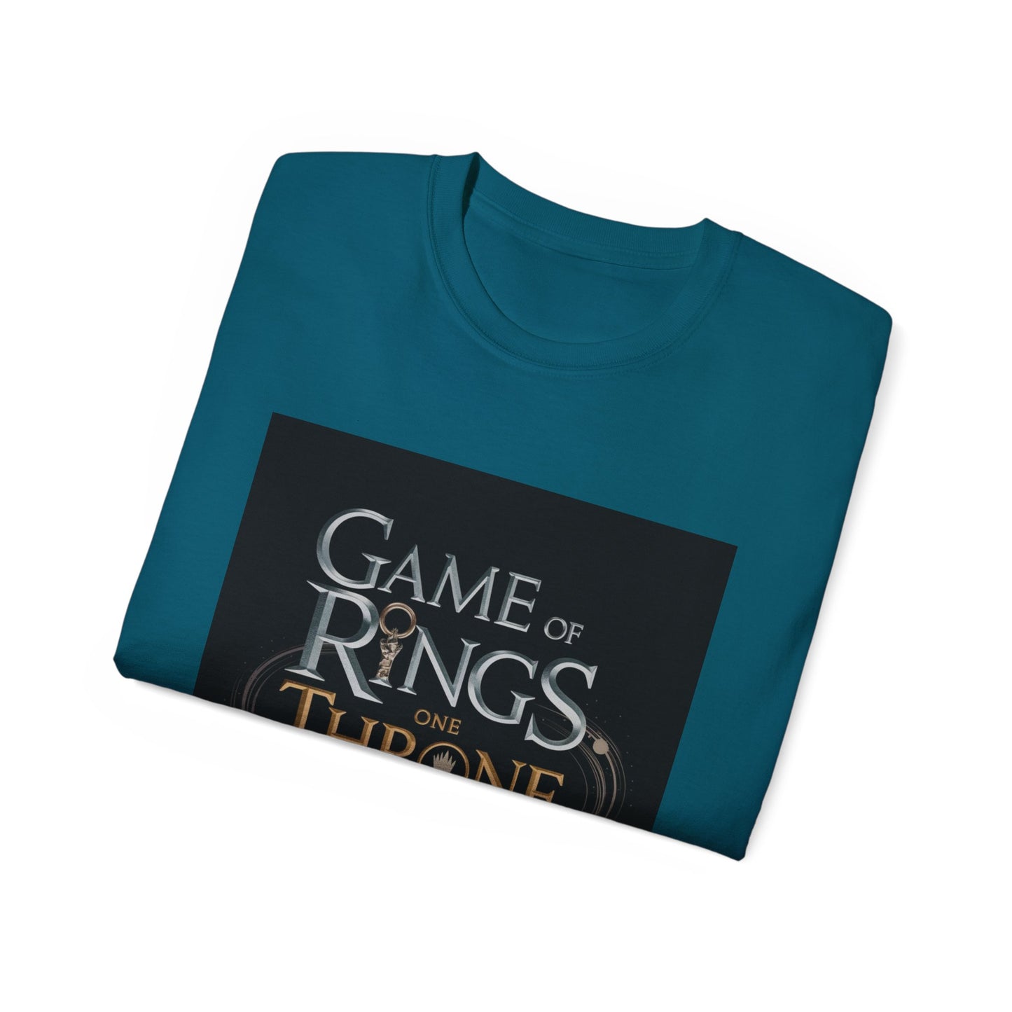 Fantasy Crossover Tee: Game of Rings - One Throne to Rule Them All