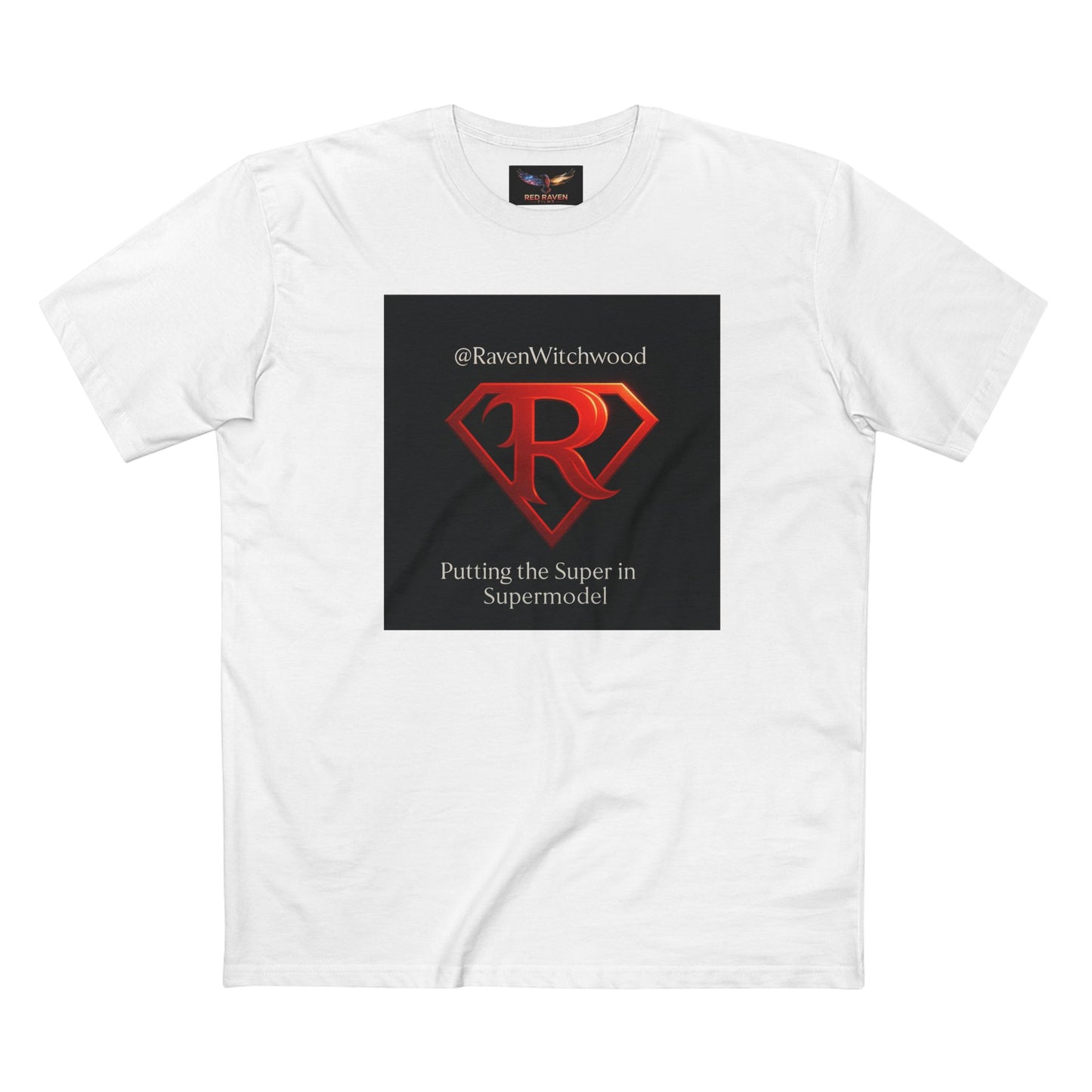 T-Shirt - Super Model Raven Witchwood as Superman Cosplay