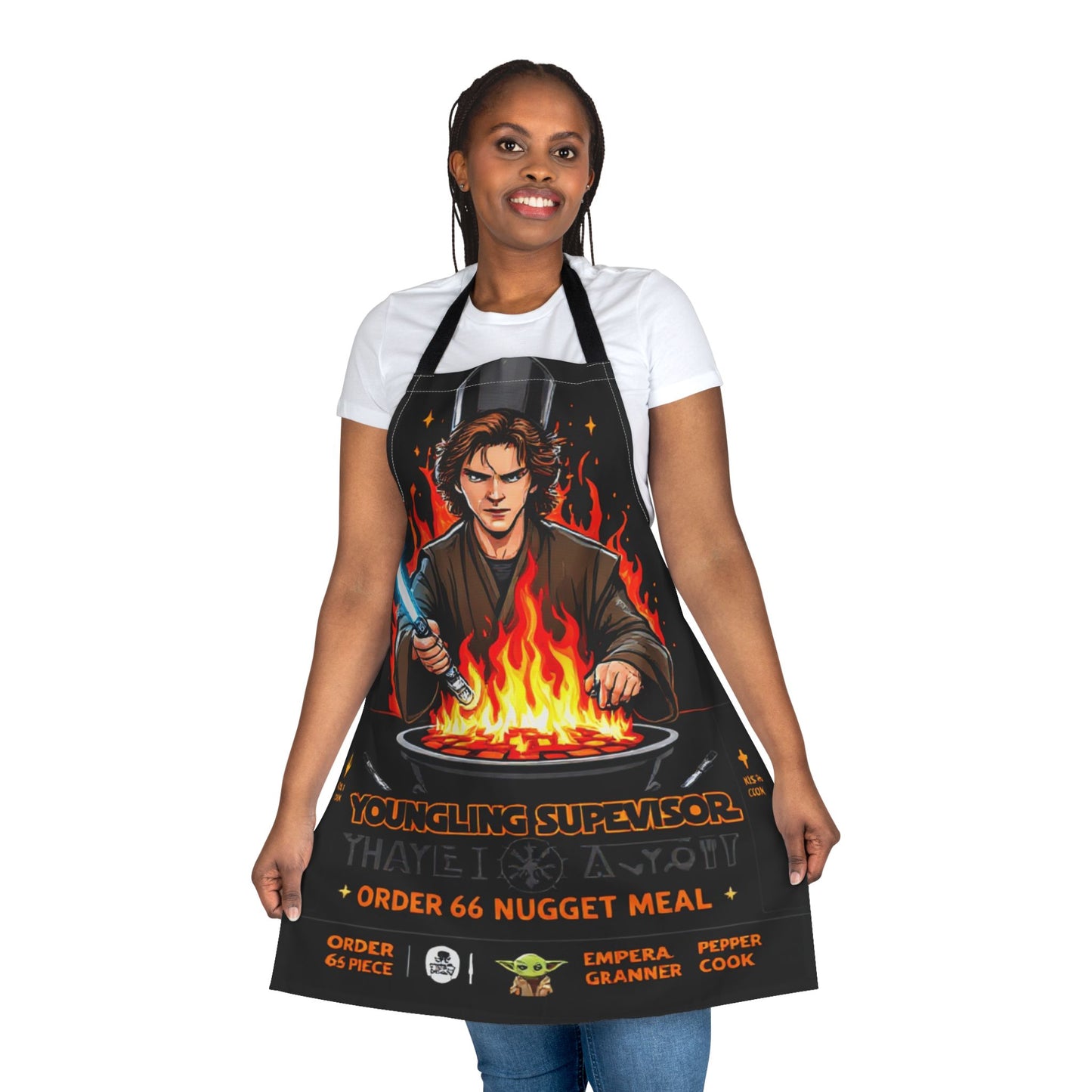 Apron, Star Wars Youngling Supervisor BBQ Cooking Funny Gift