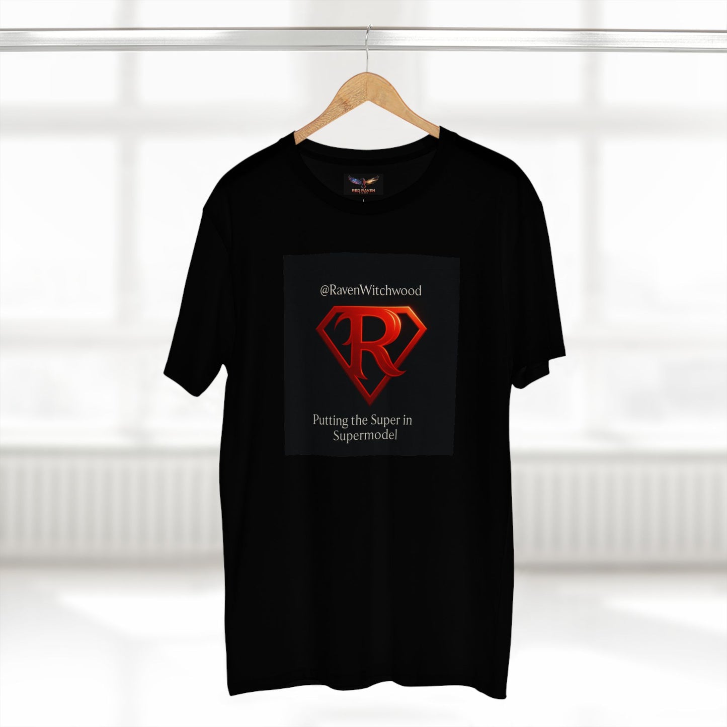 T-Shirt - Super Model Raven Witchwood as Superman Cosplay