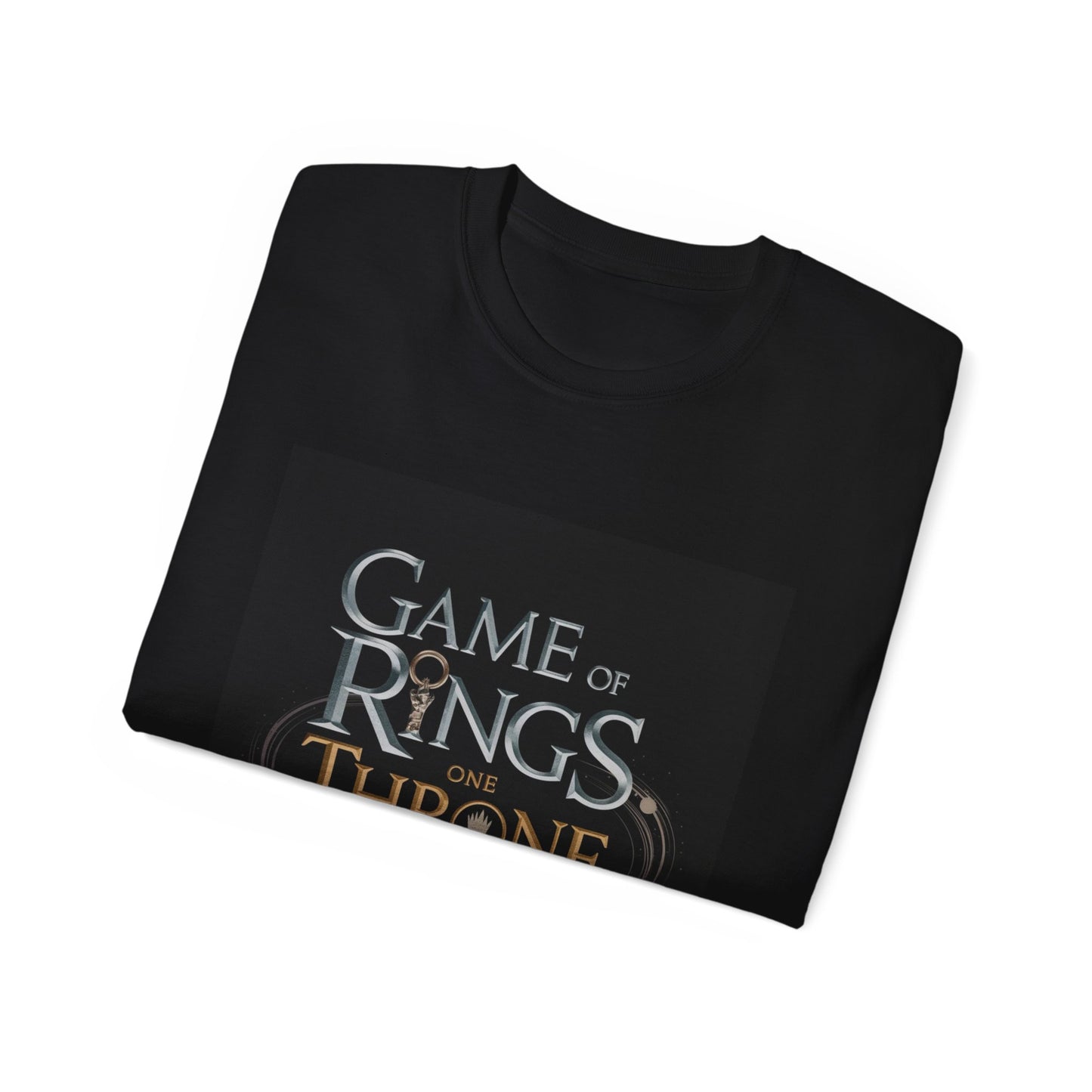 Fantasy Crossover Tee: Game of Rings - One Throne to Rule Them All