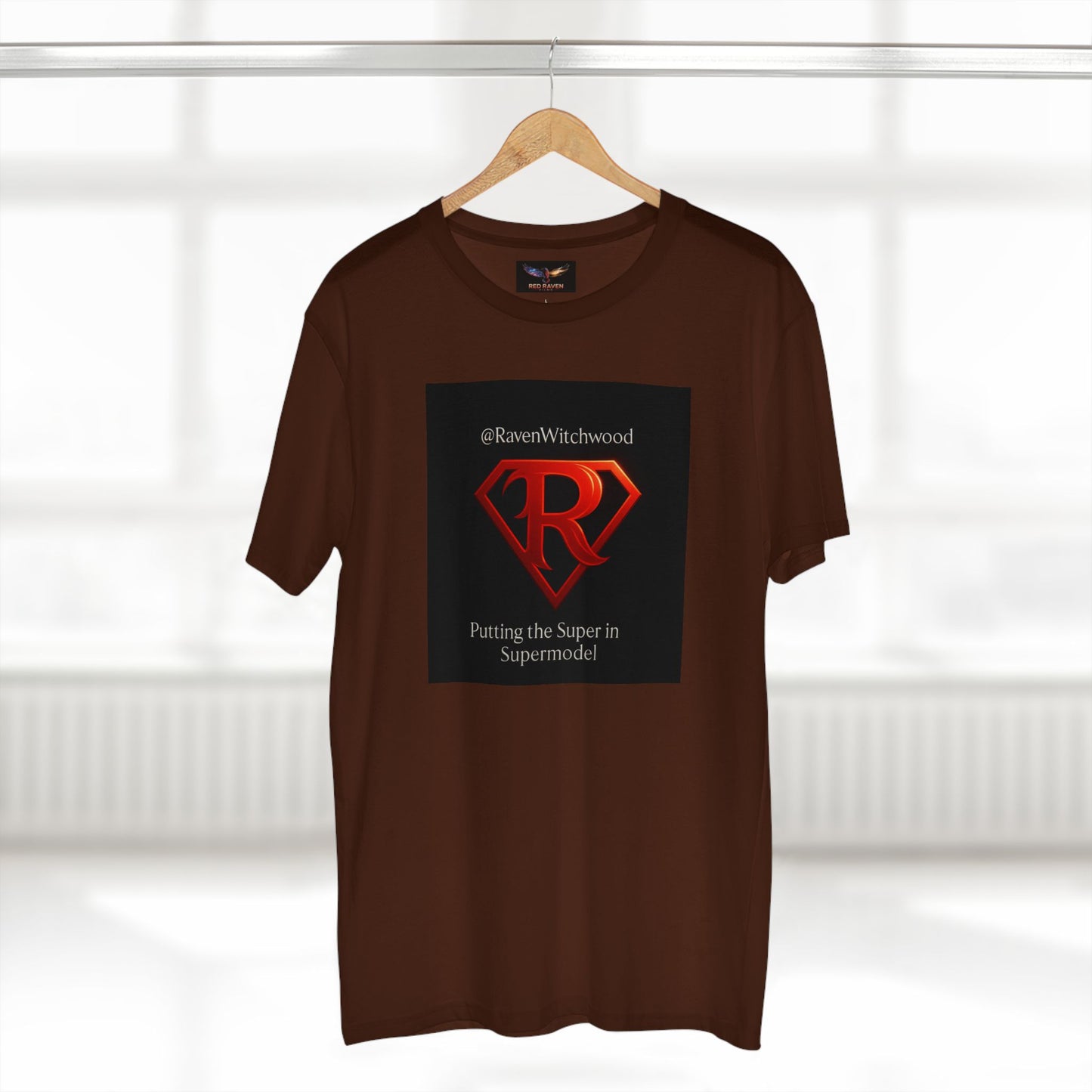 T-Shirt - Super Model Raven Witchwood as Superman Cosplay