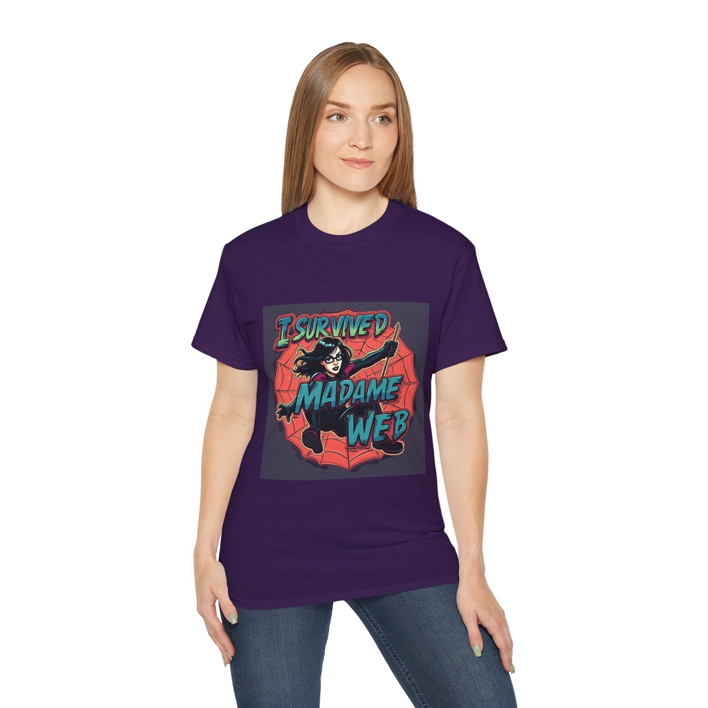Comic Tee - I Survived Madame Web Graphic Shirt