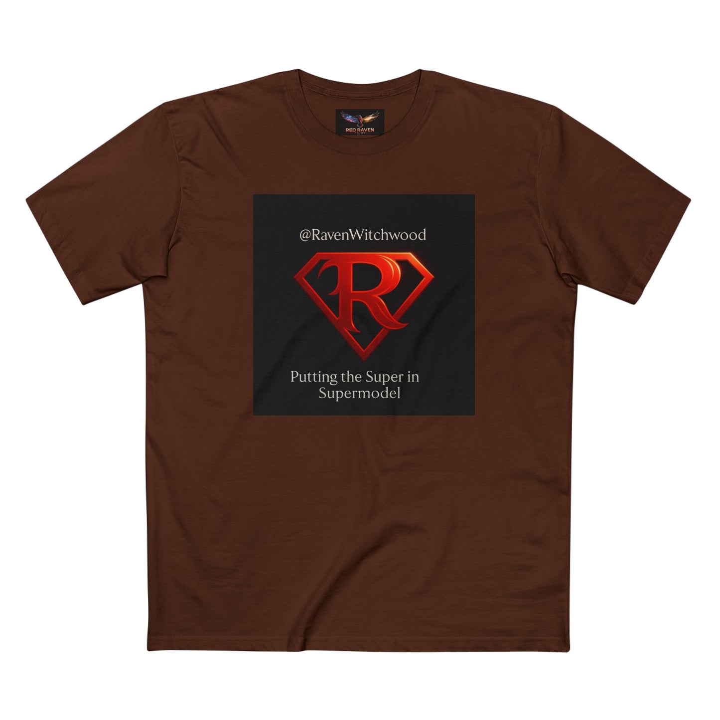 T-Shirt - Super Model Raven Witchwood as Superman Cosplay