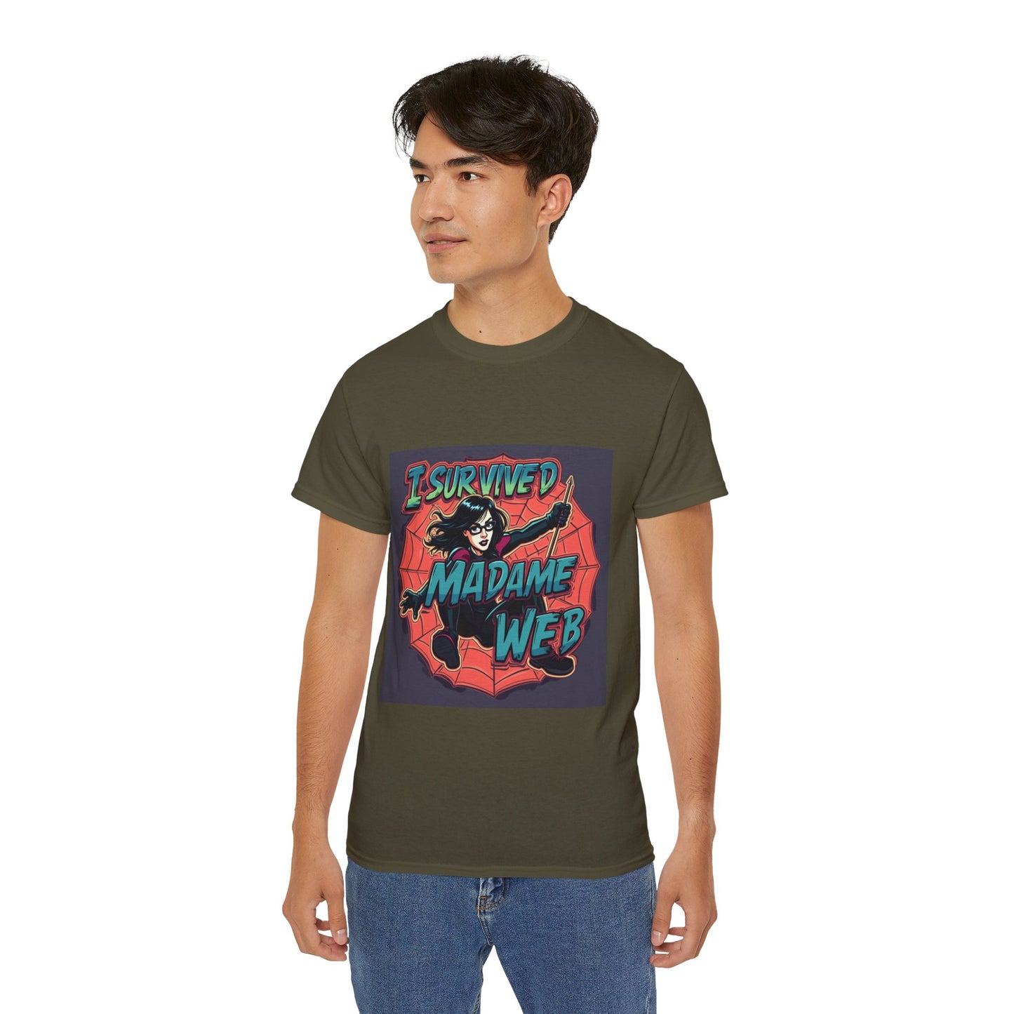 Comic Tee - I Survived Madame Web Graphic Shirt