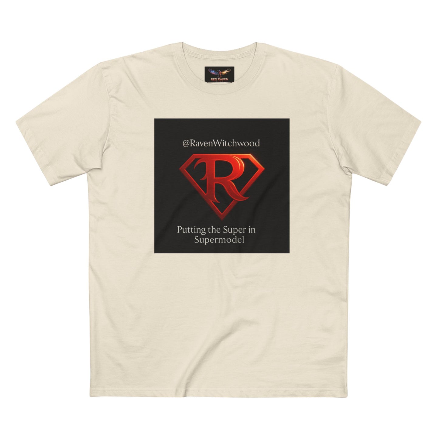T-Shirt - Super Model Raven Witchwood as Superman Cosplay