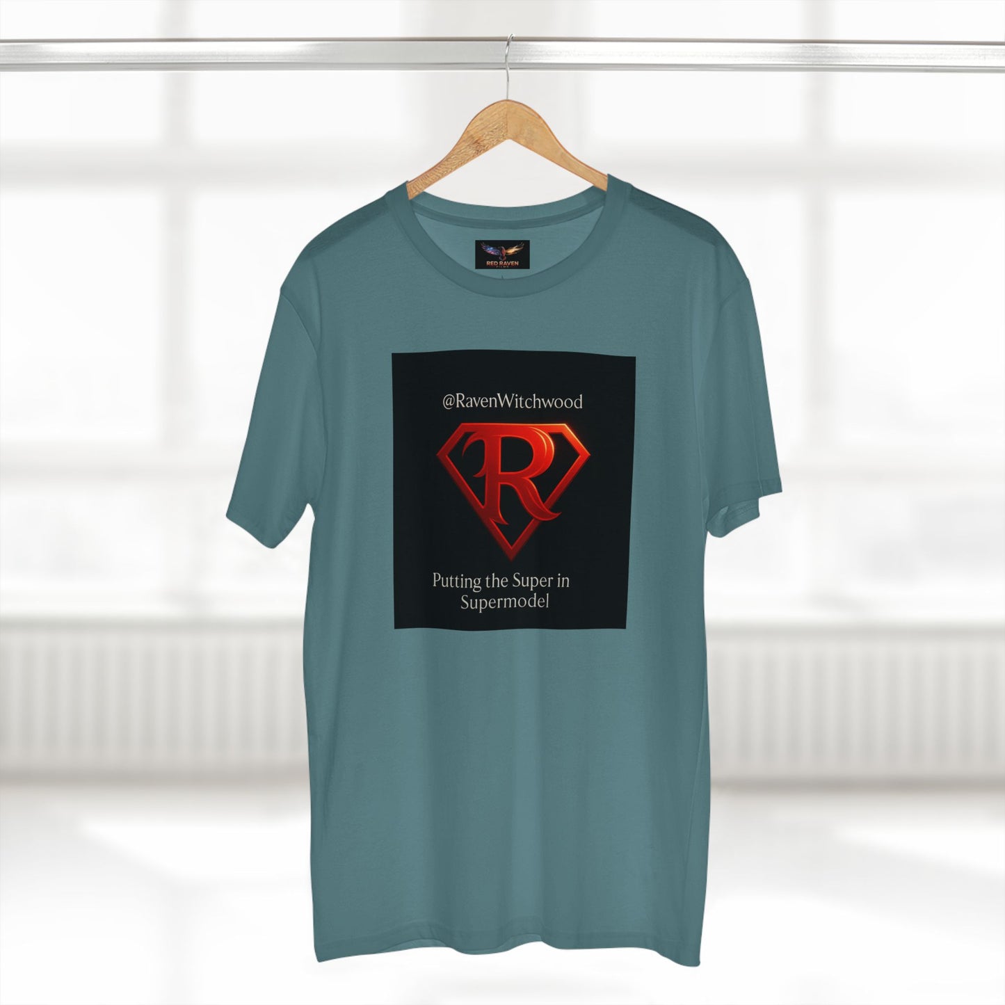 T-Shirt - Super Model Raven Witchwood as Superman Cosplay