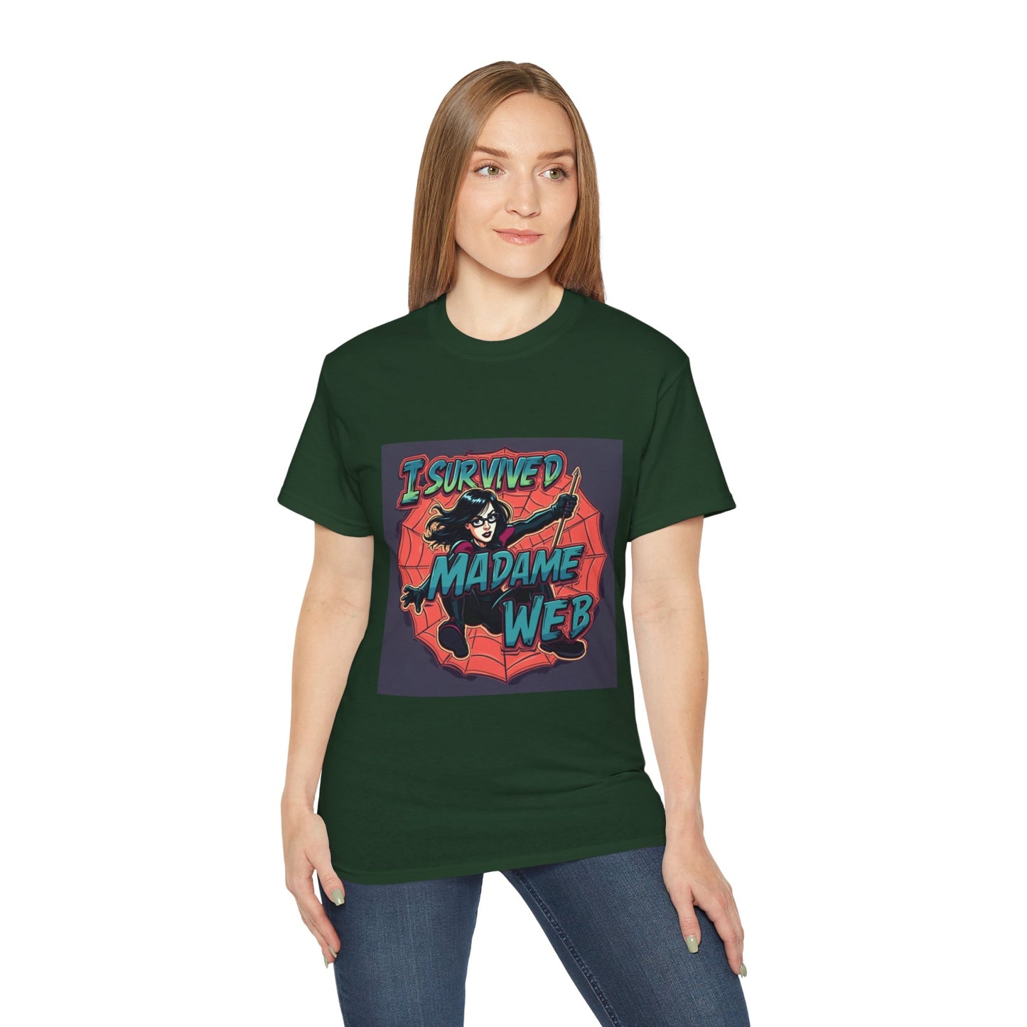 Comic Tee - I Survived Madame Web Graphic Shirt