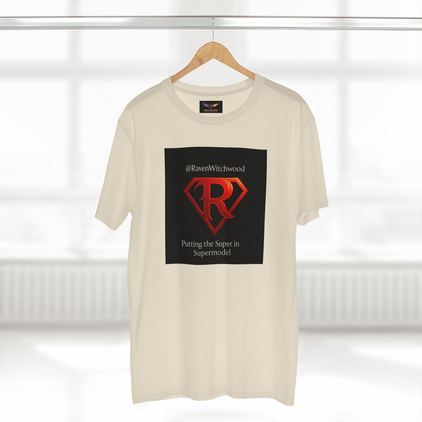 T-Shirt - Super Model Raven Witchwood as Superman Cosplay