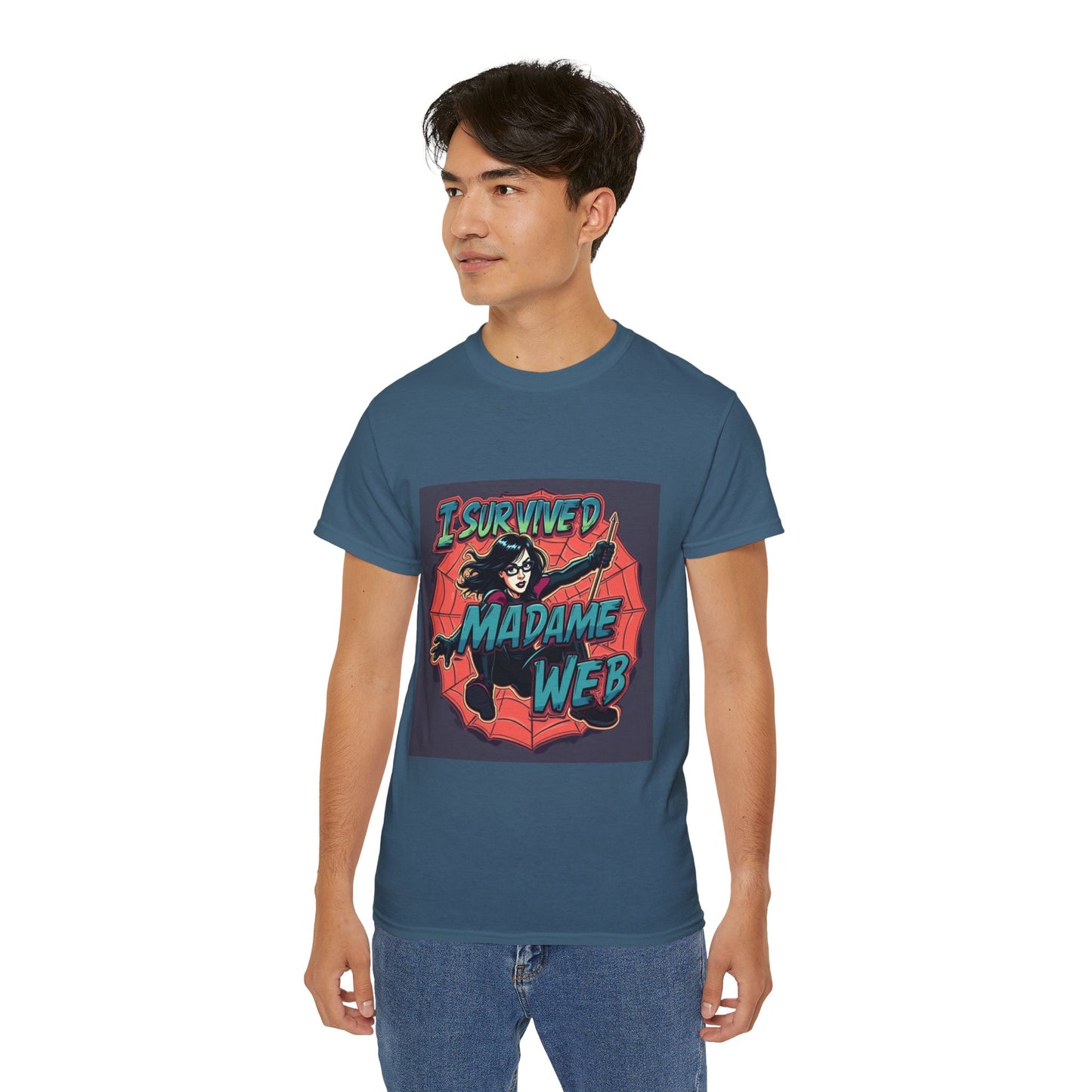 Comic Tee - I Survived Madame Web Graphic Shirt