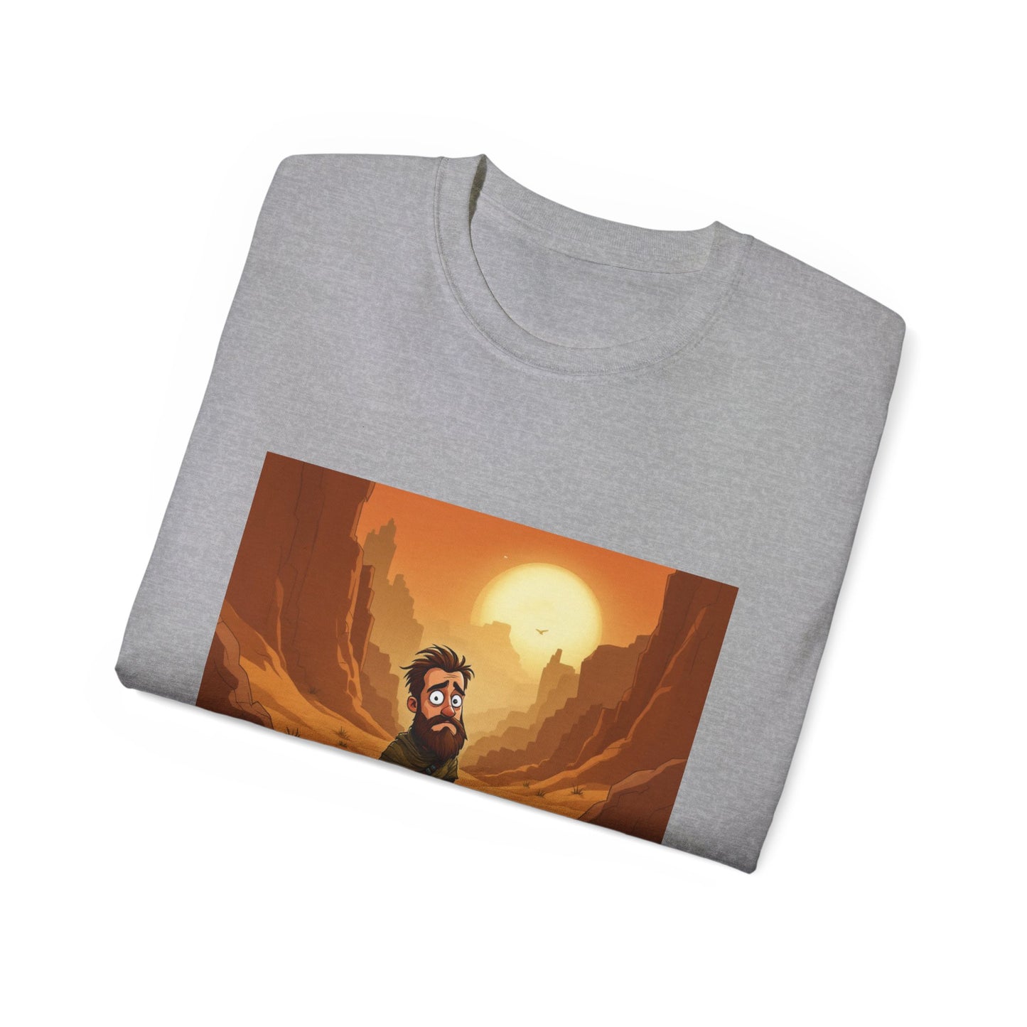 T-Shirt - 'Not a Hero, Just a Very Confused Duke' Graphic Tee