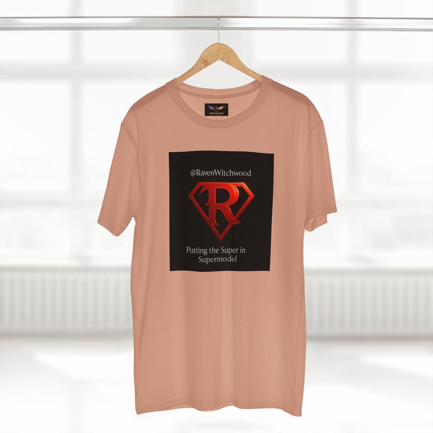 T-Shirt - Super Model Raven Witchwood as Superman Cosplay