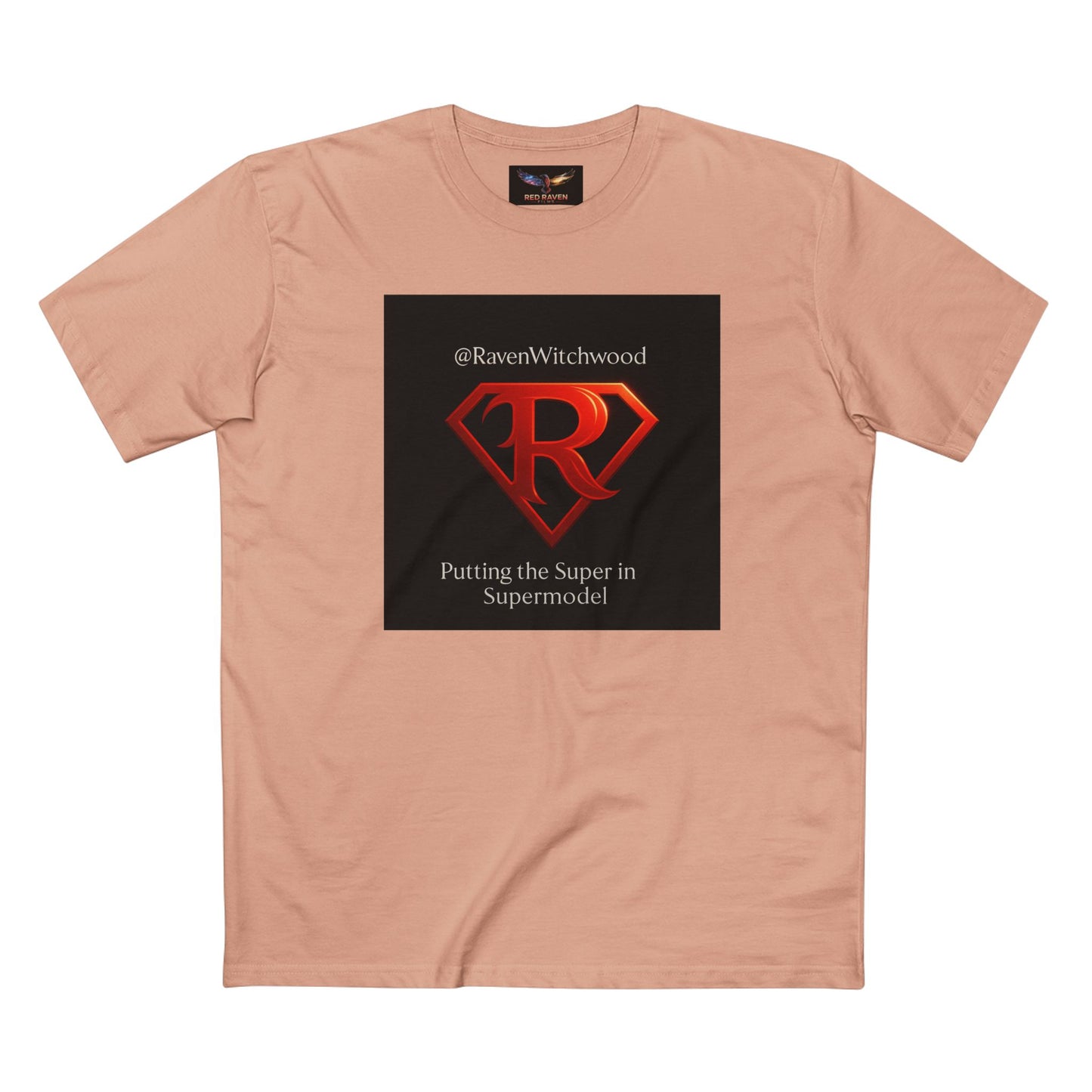 T-Shirt - Super Model Raven Witchwood as Superman Cosplay