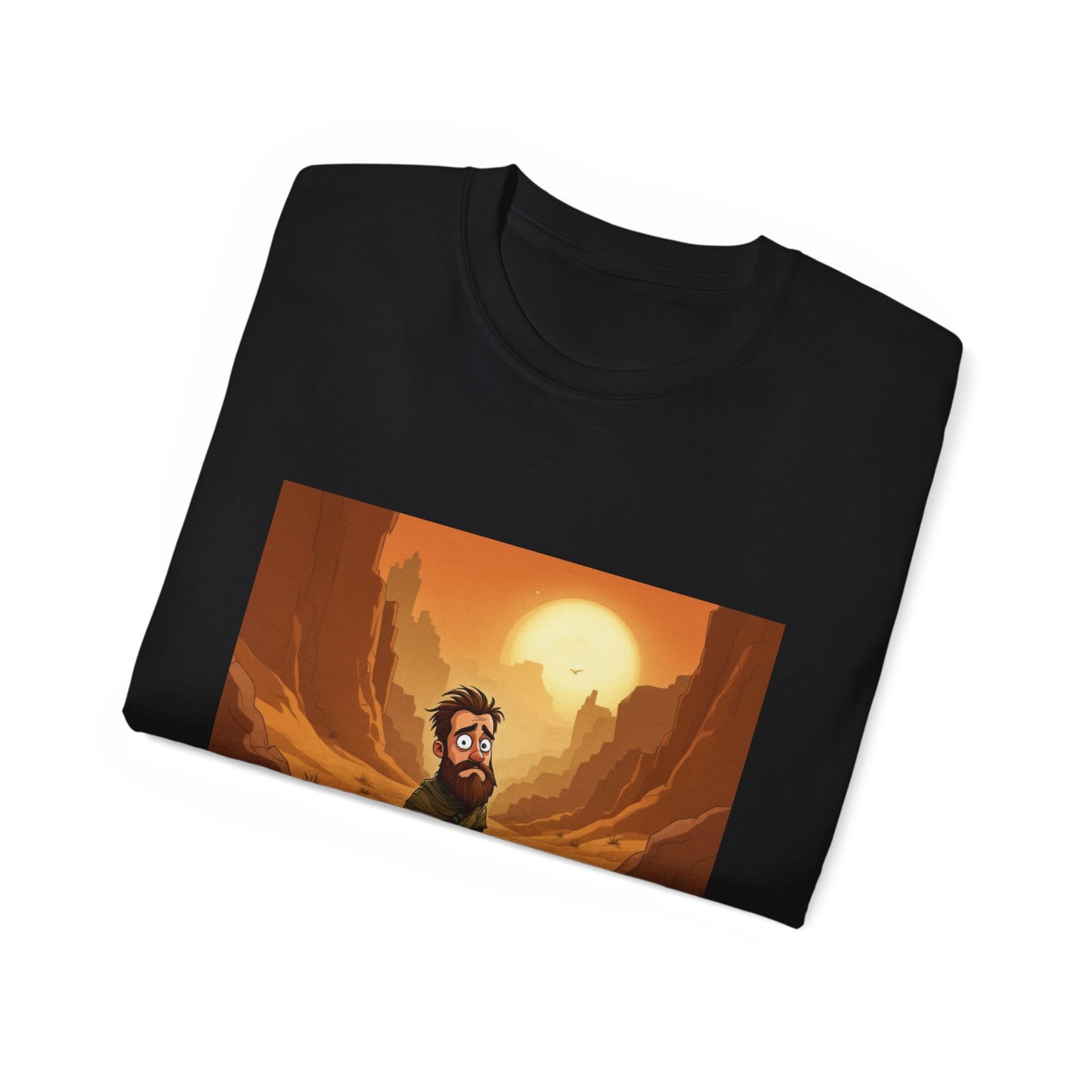T-Shirt - 'Not a Hero, Just a Very Confused Duke' Graphic Tee