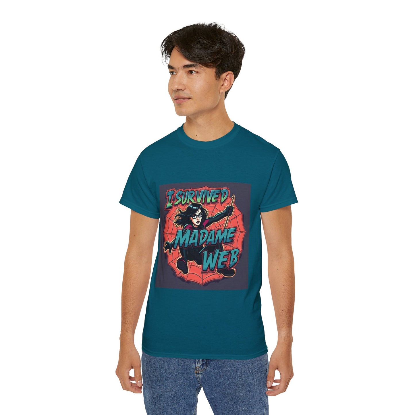 Comic Tee - I Survived Madame Web Graphic Shirt