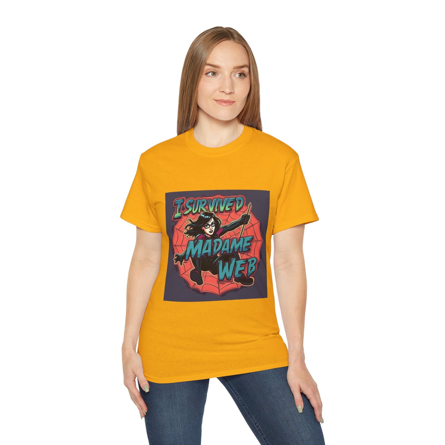 Comic Tee - I Survived Madame Web Graphic Shirt