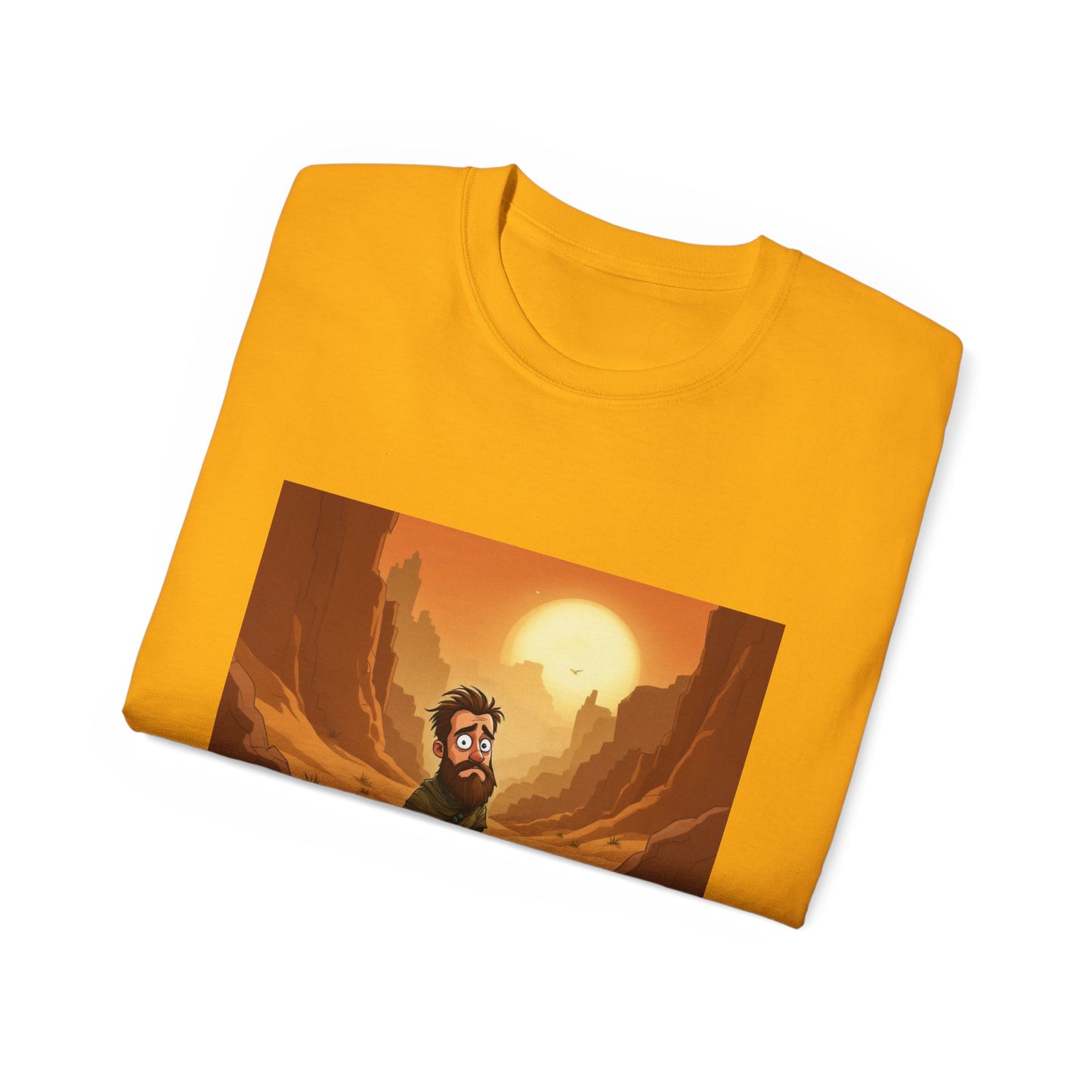 T-Shirt - 'Not a Hero, Just a Very Confused Duke' Graphic Tee