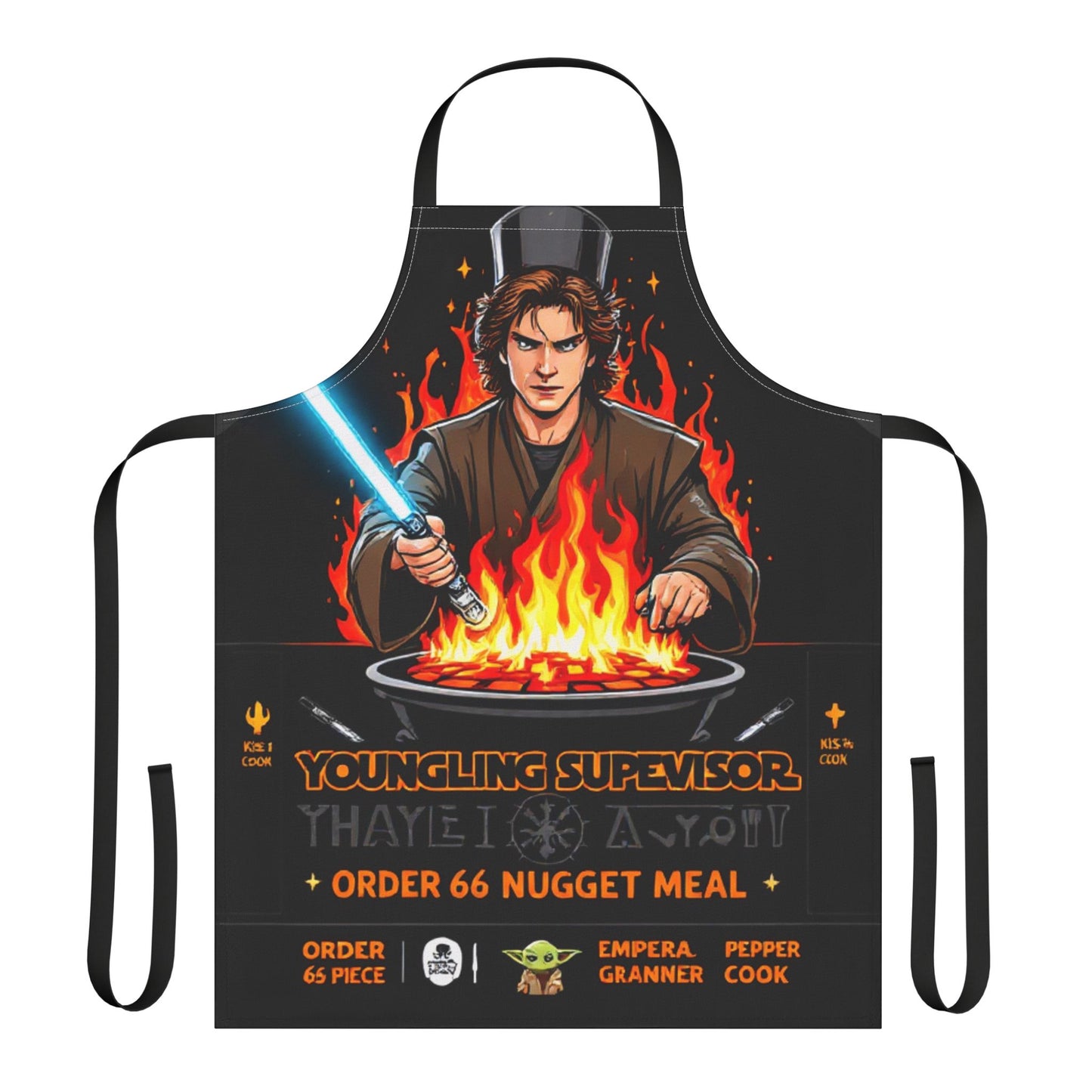 Apron, Star Wars Youngling Supervisor BBQ Cooking Funny Gift