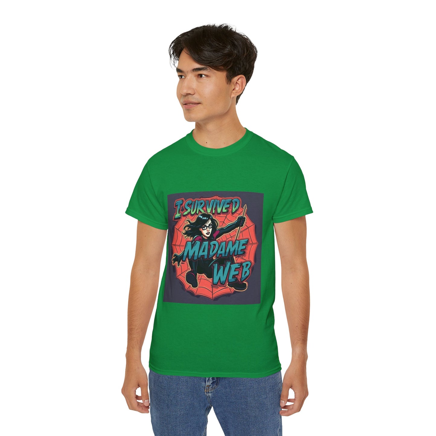 Comic Tee - I Survived Madame Web Graphic Shirt