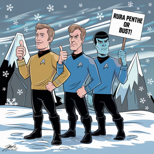 Exploring the Humor Behind Our Star Trek Tee Designs