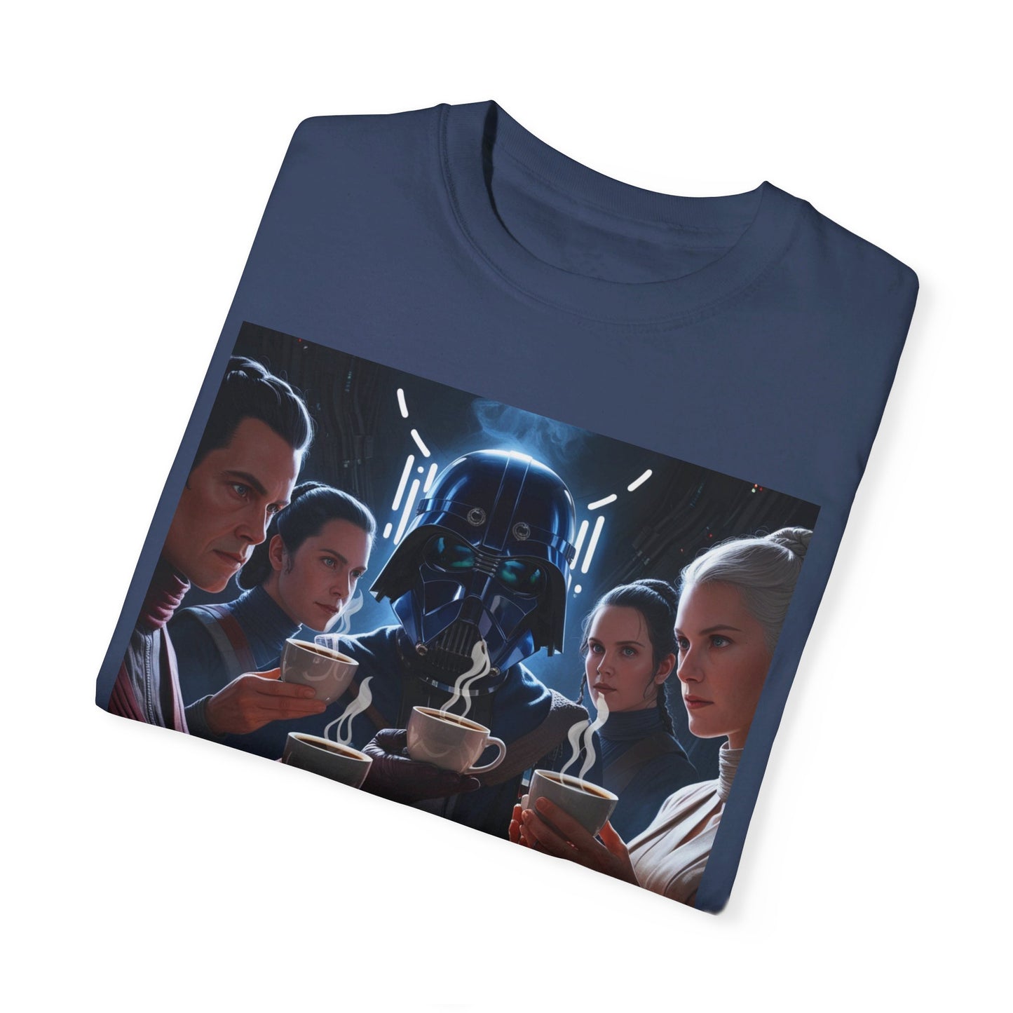 S-Wars POWER OF COFFEE Parody T-shirt