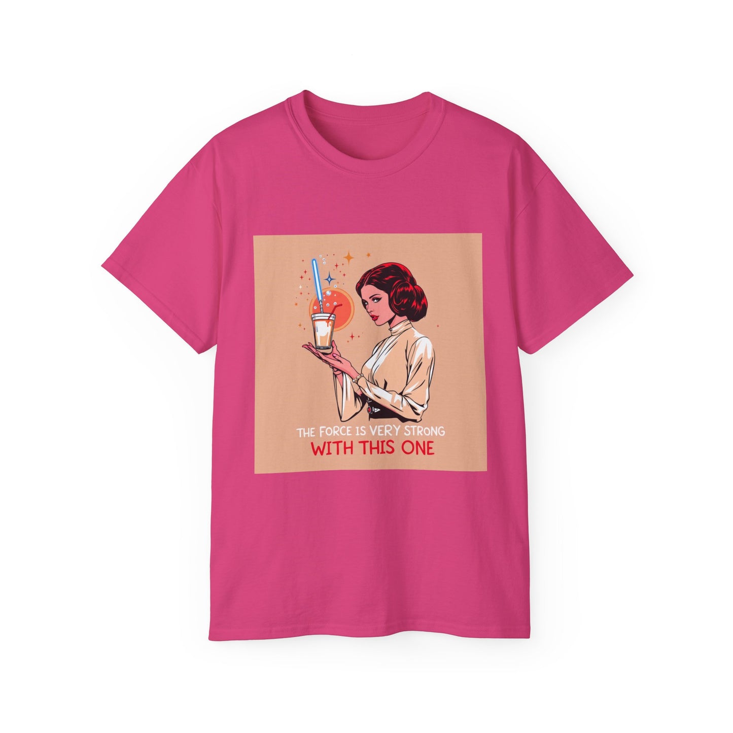 Funny Princess Leia Tee - Unisex Tee for Star Wars Fans