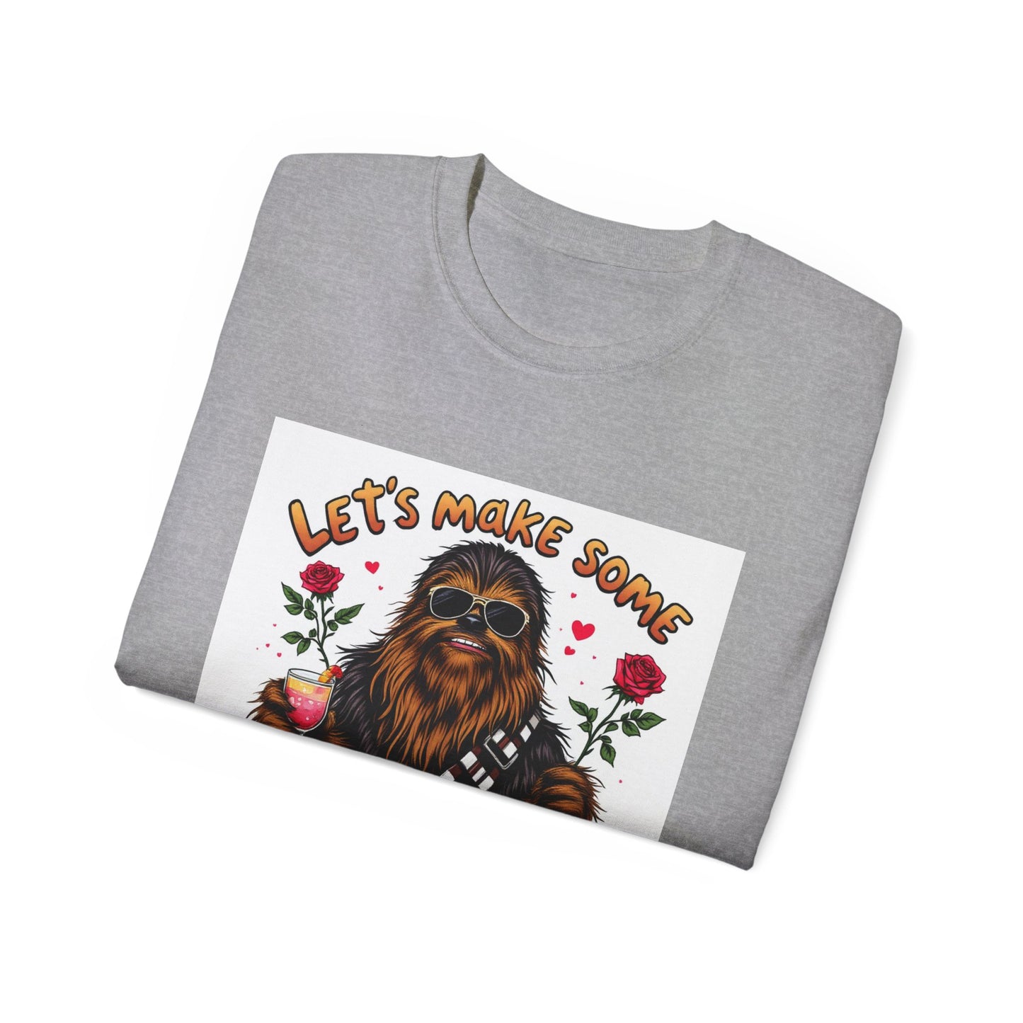 Funny Chewie Unisex Tee - Let's Make Some Wookie