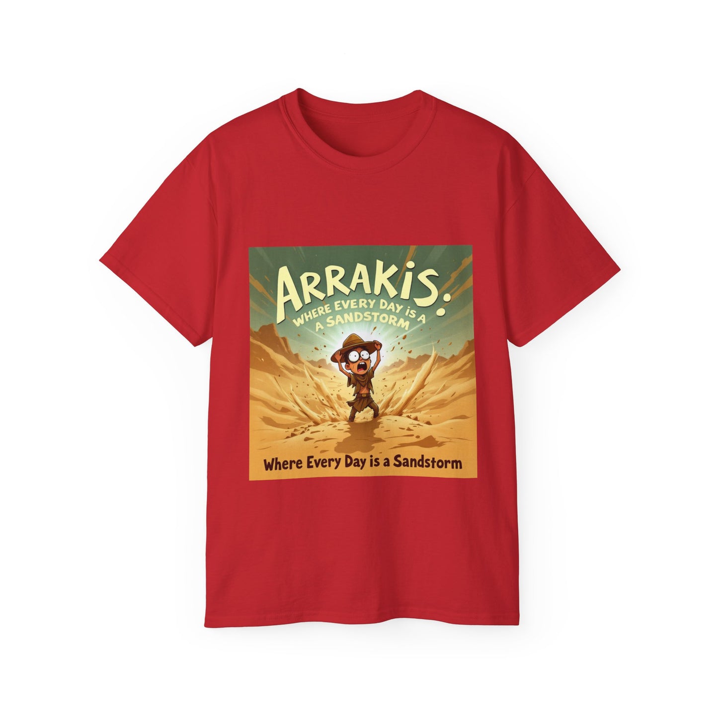 T-Shirt - Arrakis Desert Sandstorm Cartoon - Option 2