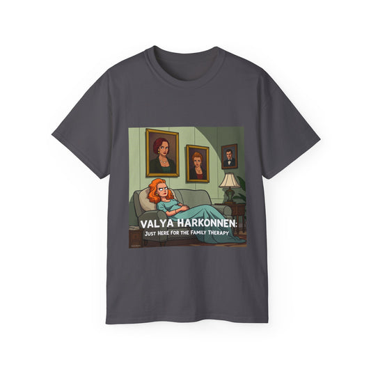 Tee Valya Harkonnen Family Therapy Unisex Cotton