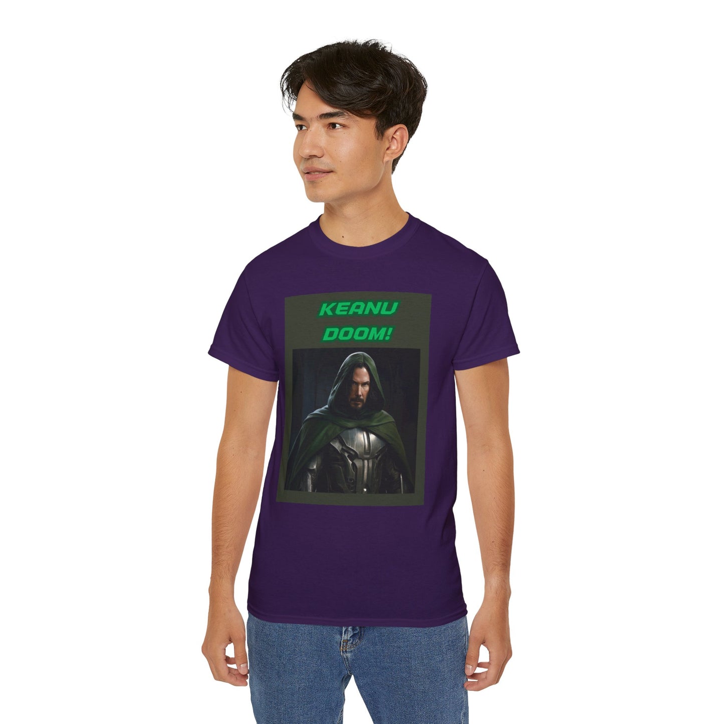 Keanu as Doctor Doom Parody Tee