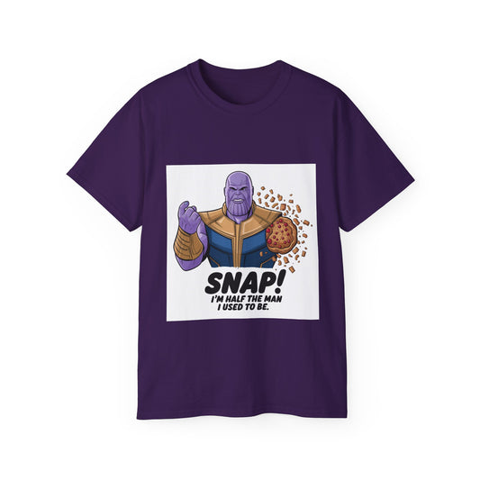 "Thanos Disintegration Baked Goods" Funny Avengers Parody T-Shirt