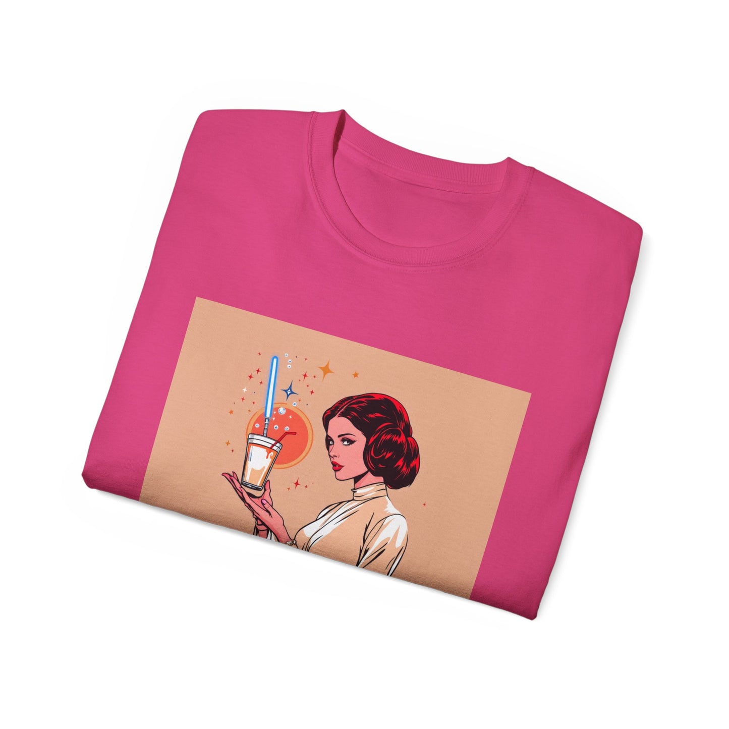 Funny Princess Leia Tee - Unisex Tee for Star Wars Fans