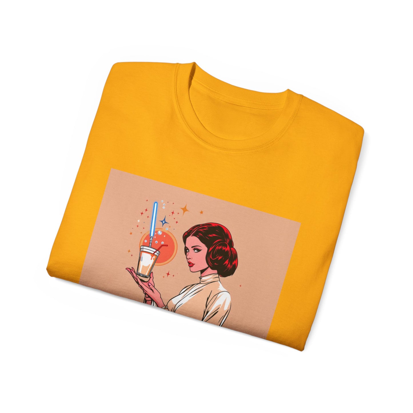 Funny Princess Leia Tee - Unisex Tee for Star Wars Fans