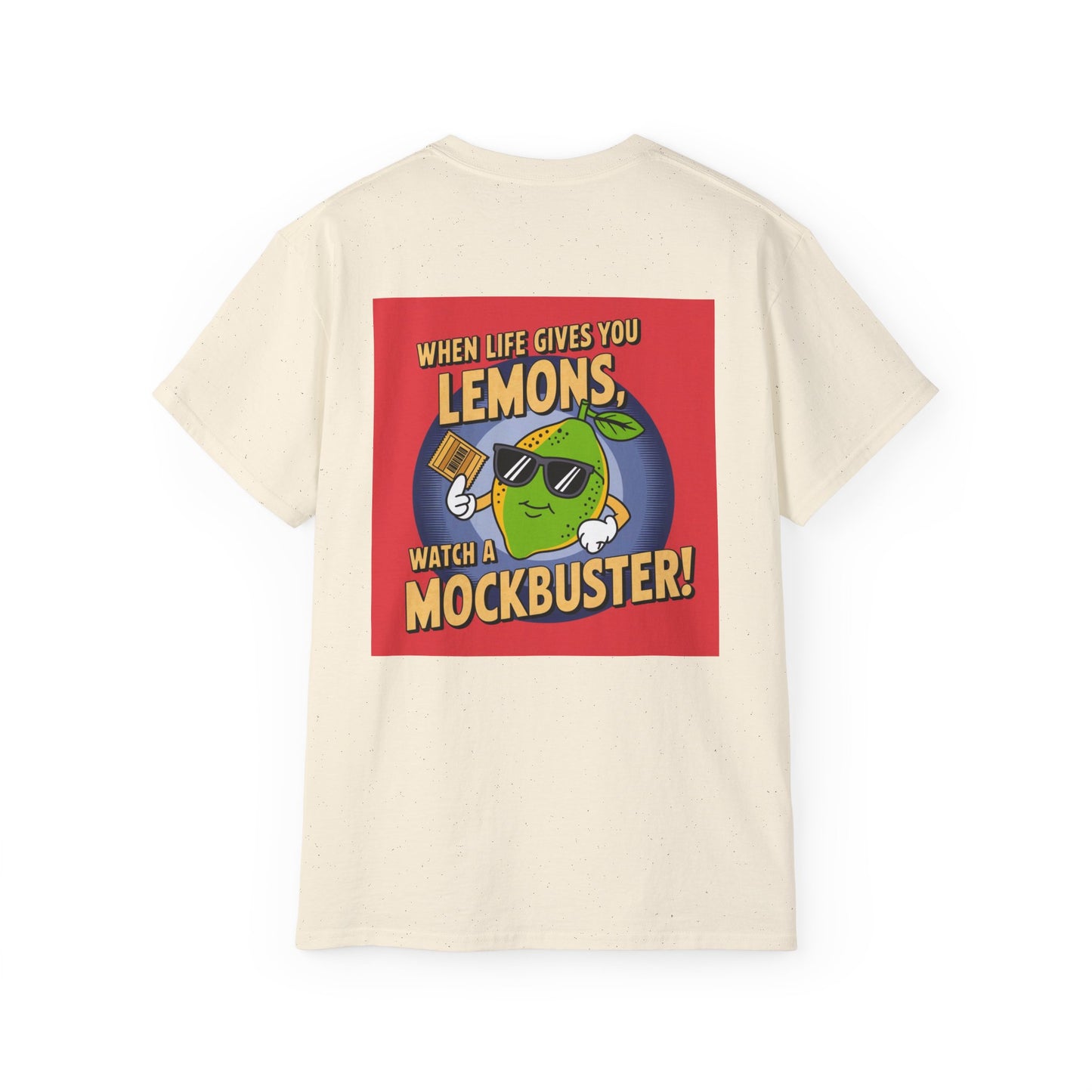 T-Shirt TomCat Films Slogan Too Shirt Watch a Mockbuster