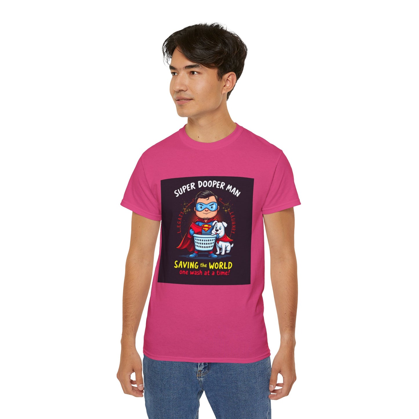 Superhero Tee: Legacy of Laundry Unisex Ultra Cotton