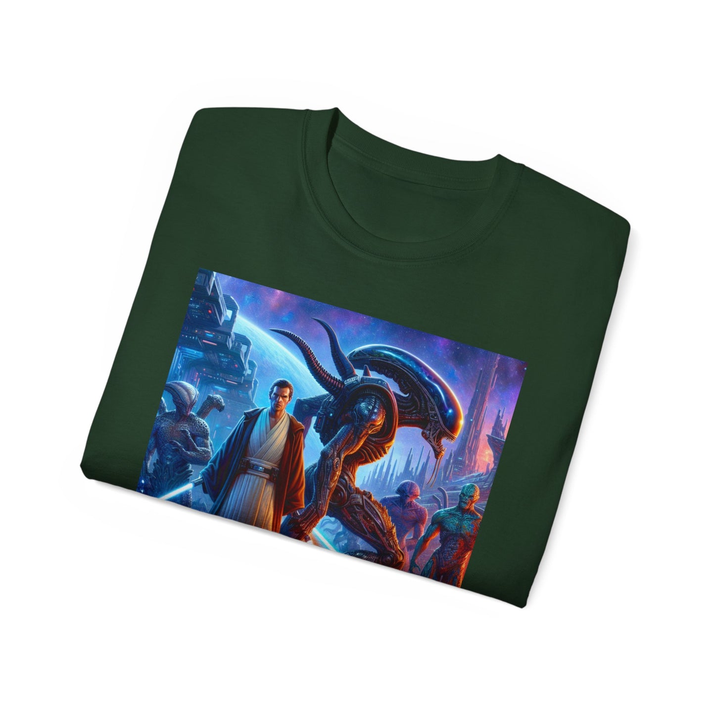 Alien VS Star Wars Graphic Tee - Unisex T-Shirt