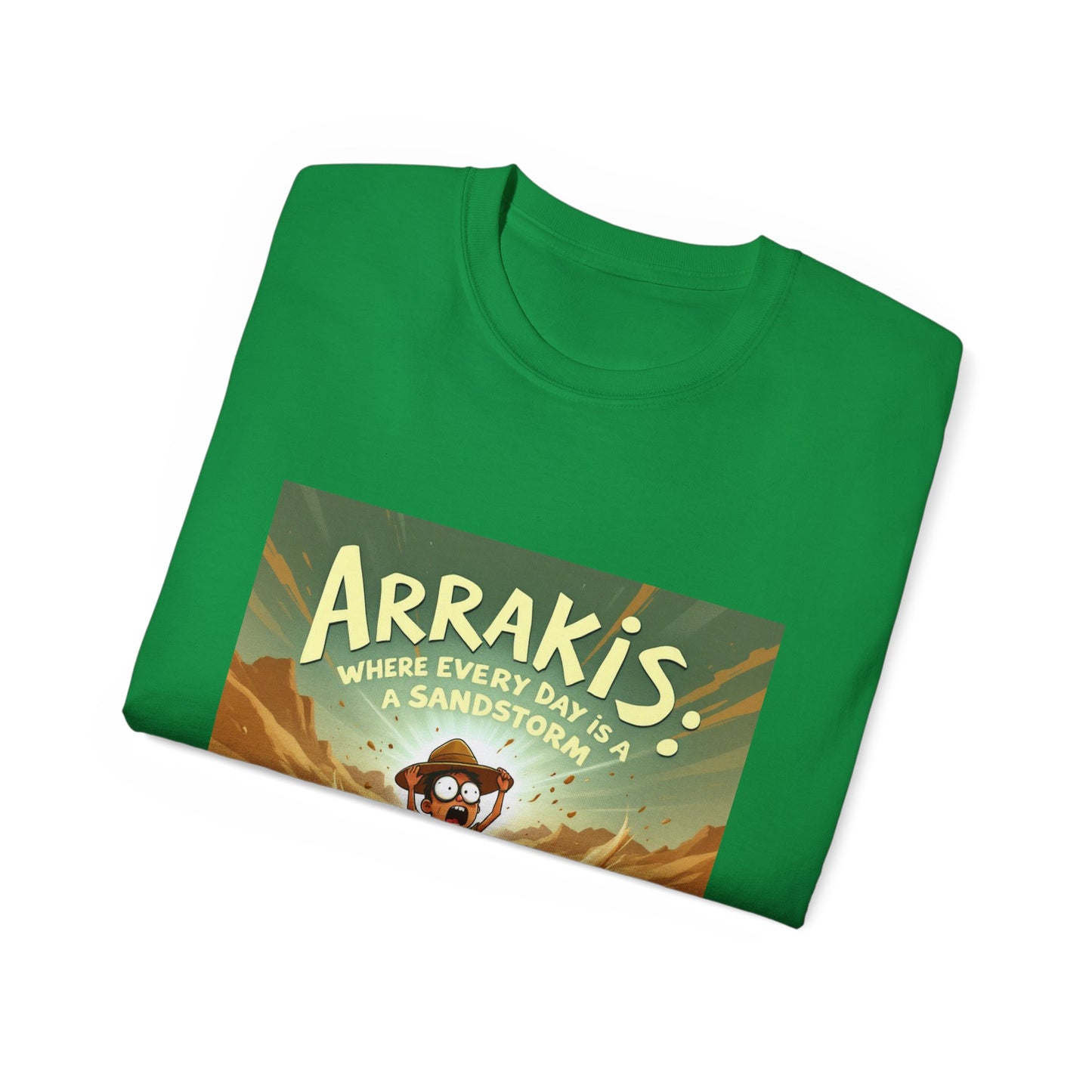 T-Shirt - Arrakis Desert Sandstorm Cartoon - Option 2