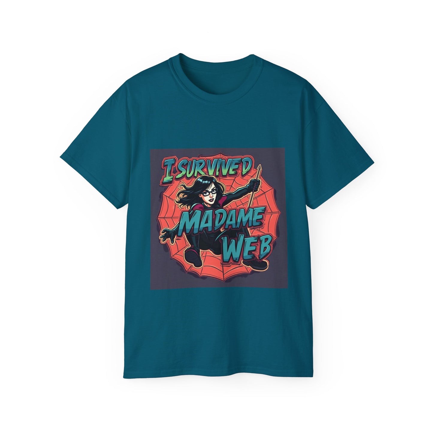 Comic Tee - I Survived Madame Web Graphic Shirt