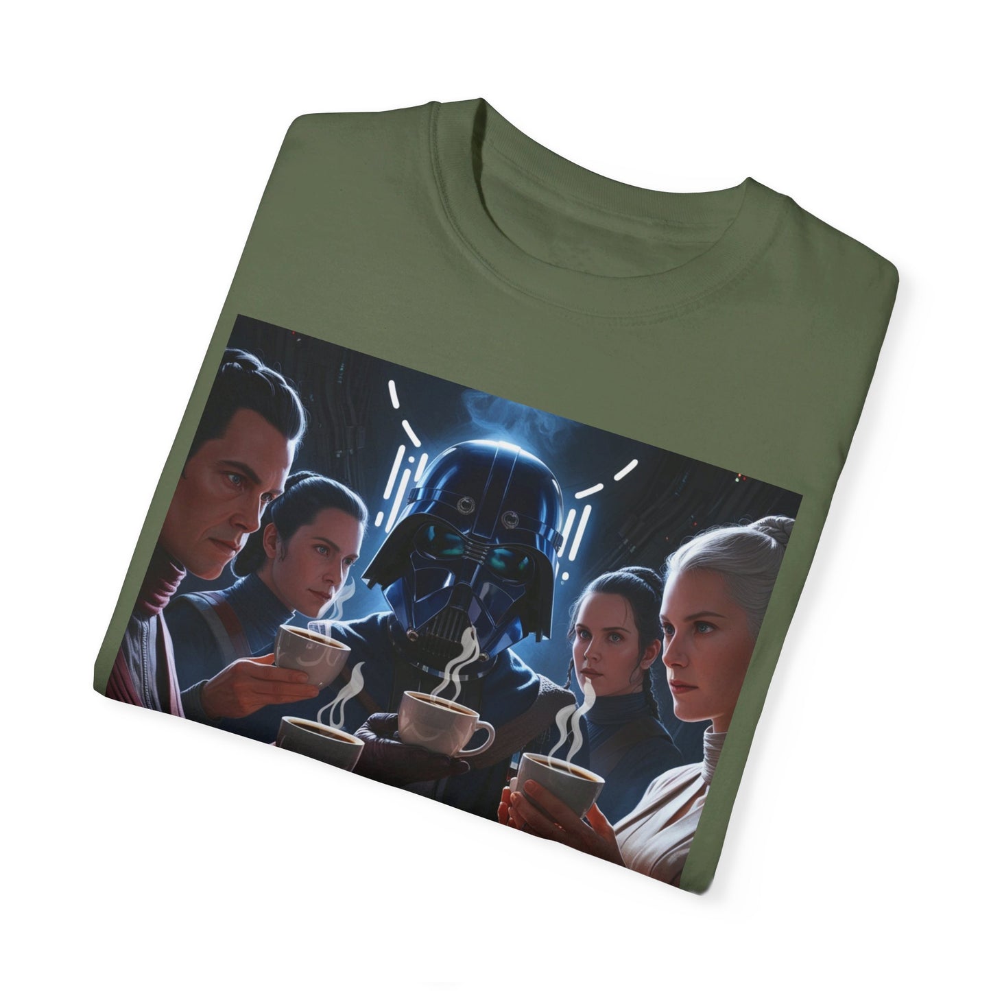 S-Wars POWER OF COFFEE Parody T-shirt